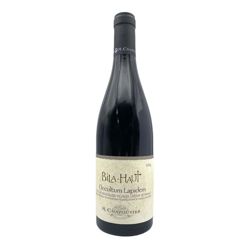 MICHEL CHAPOUTIER Côtes de Roussillon Villages, Occultum Lapidem 2014 Bottle Image
