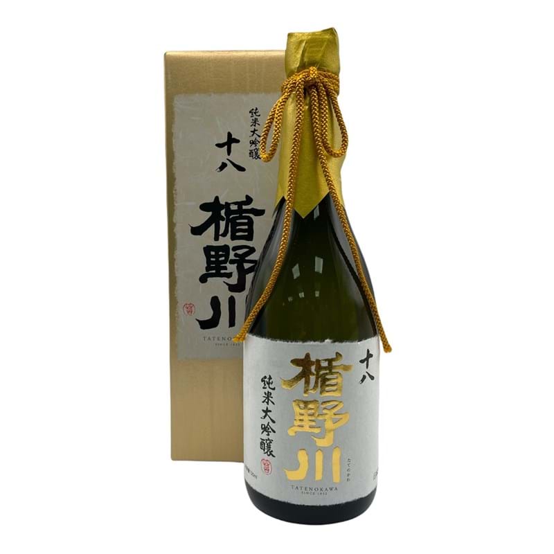 TATENOKAWA 18 Junmai Daiginjo, Nakadori YN Sake Bottle (72cl) 15%abv - NO DISCOUNT Image