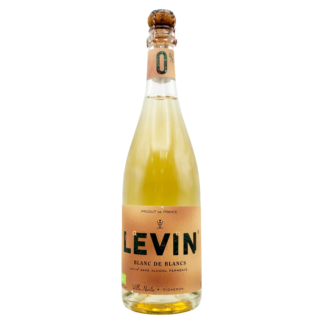 VILLA NORIA 'Levin' Non-Alcoholic 'Blanc de Blancs' - Coteaux de Languedoc NV Bottle ORG/VGN Image
