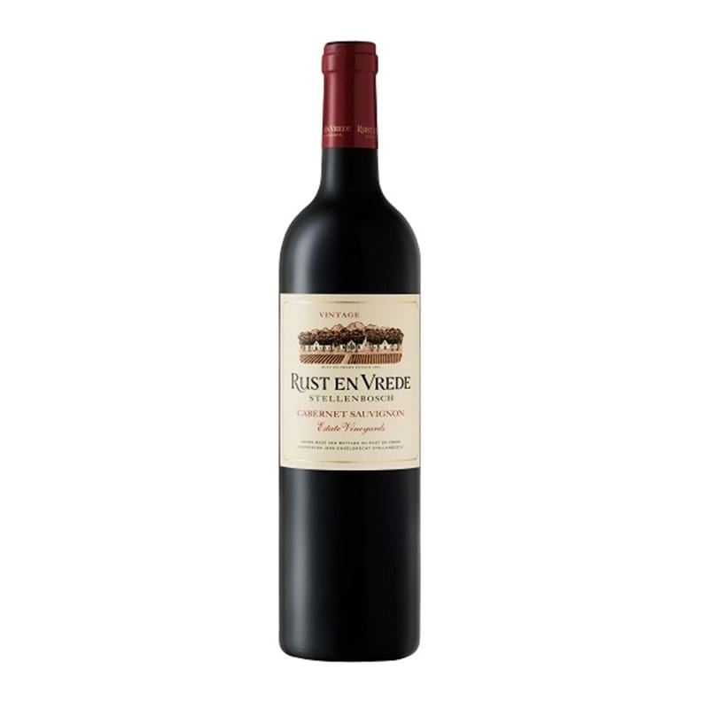 RUST EN VREDE Cabernet Sauvignon 'Estate Vineyards' - Stellenbosch 2020/21 Bottle VGN Image