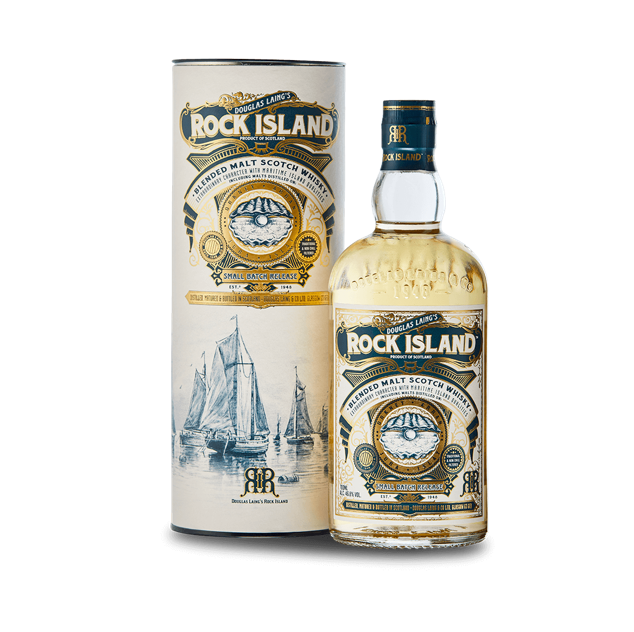 DOUGLAS LAING 'Rock Island' Small Batch Blended Island Malt Whisky Bottle (70cl) 46.8%abv (los) Image