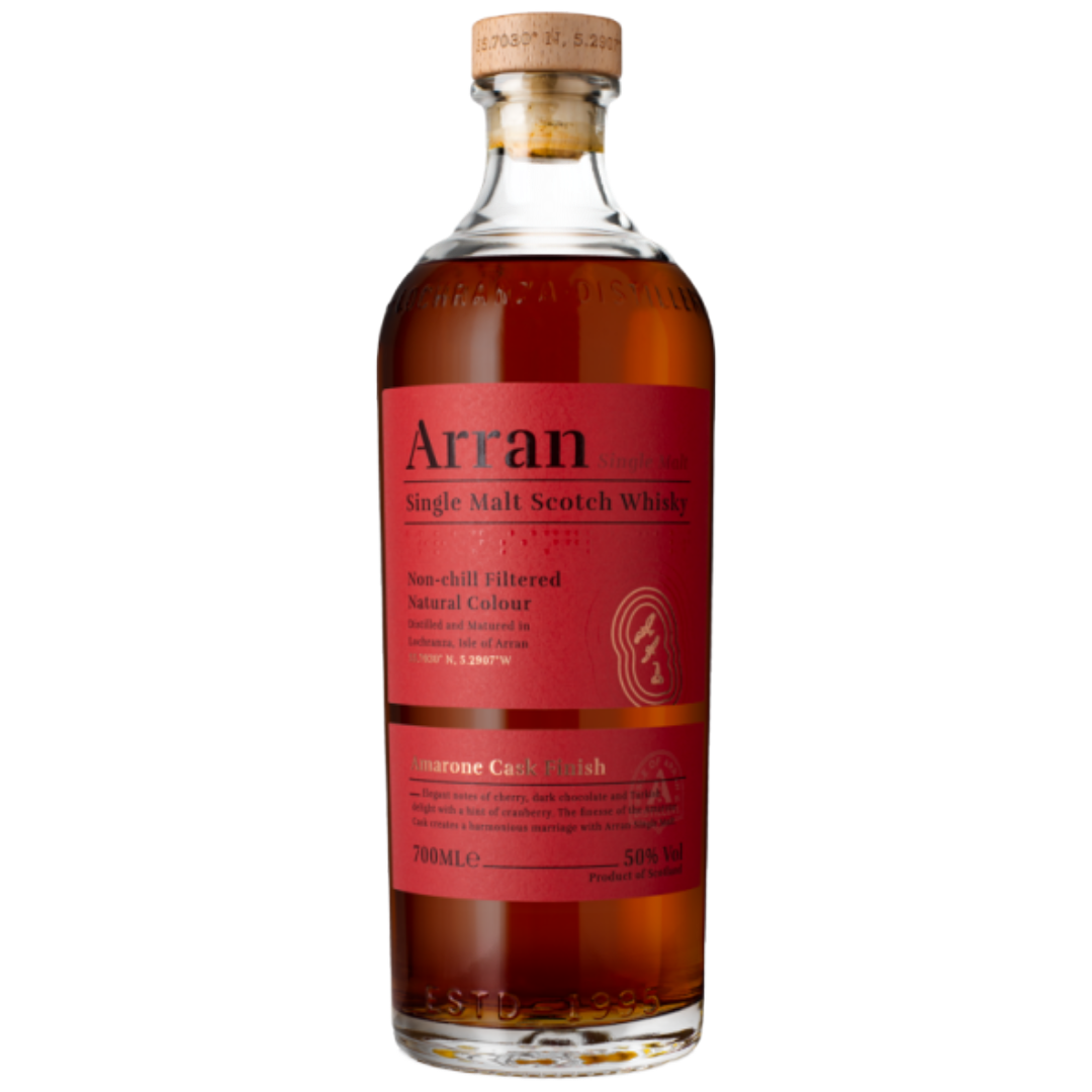 ARRAN Amarone Cask Finish Isle of Arran Single Malt Whisky Bottle (70cl) 50%abv Image