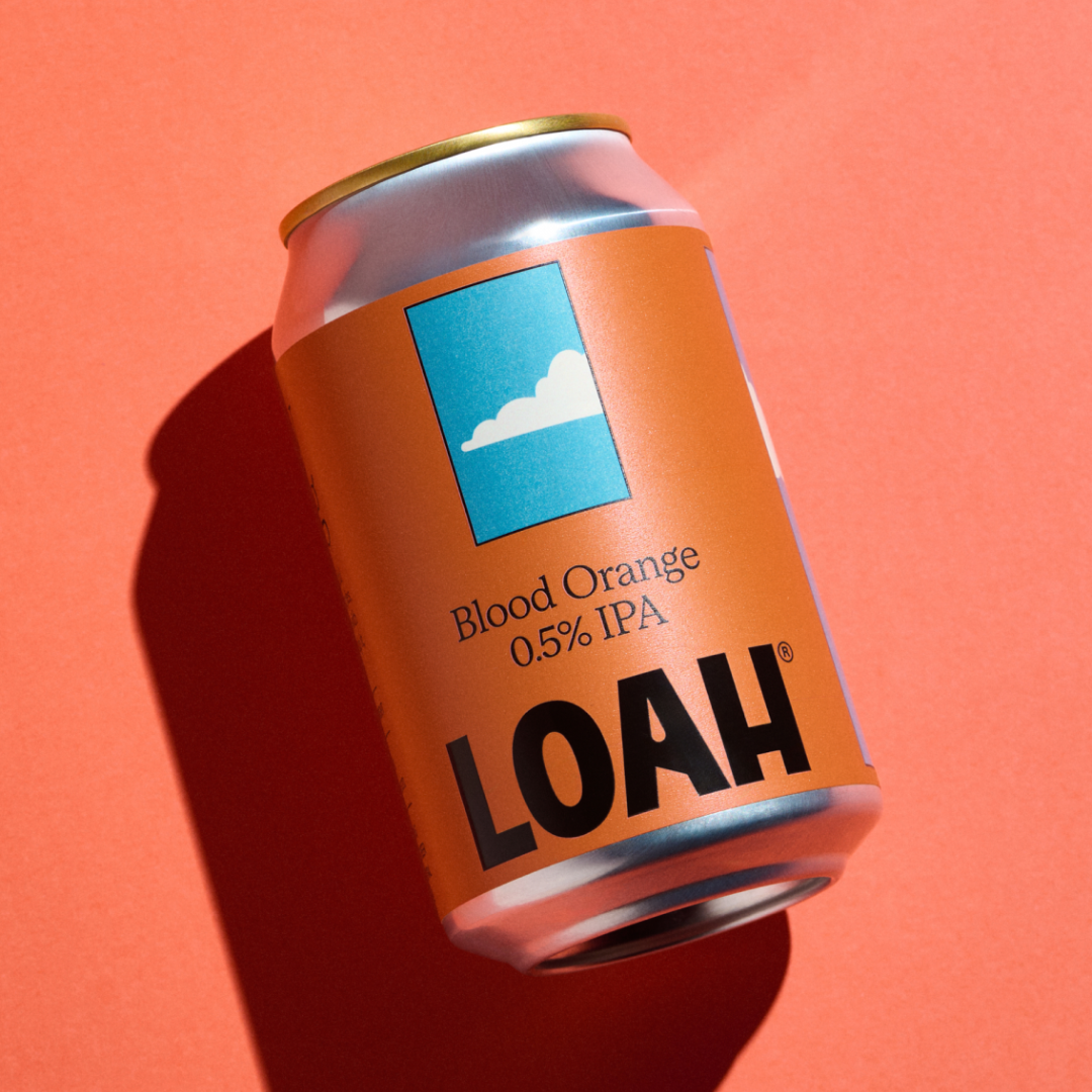 LOAH Blood Orange 0.5% Non-Alcoholic IPA CAN (330ml) 0.5%abv Image
