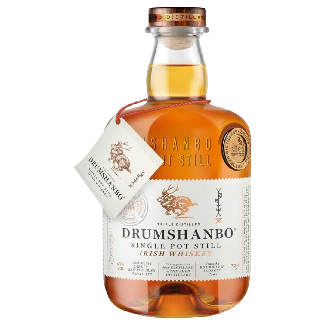 DRUMSHANBO Single Pot Still Irish Whiskey Bottle (70cl) 43%abv Image