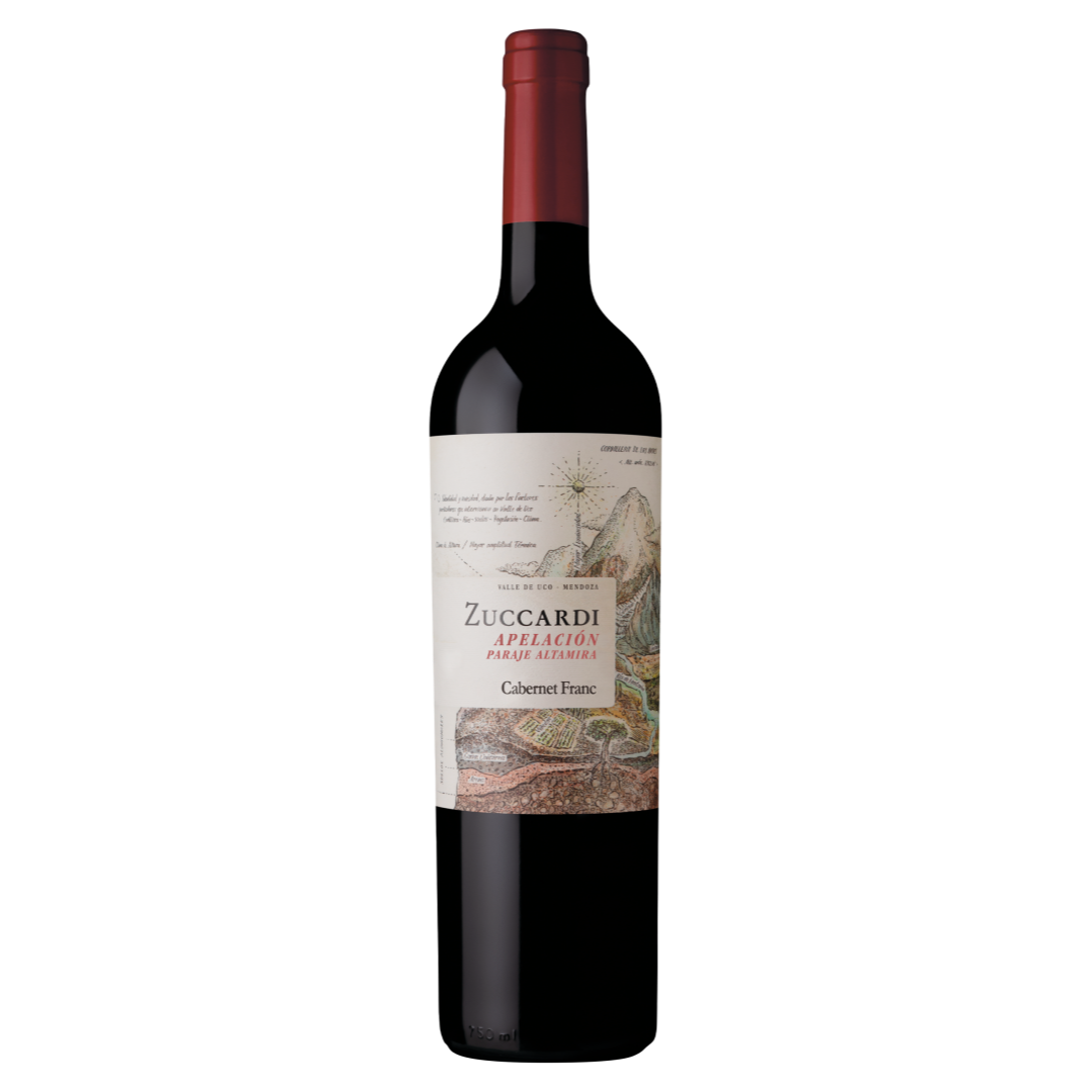 ZUCCARDI Cabernet Franc 'Apelacion Paraje' - Altamira Uco Valley, Mendoza 2023/24 Bottle VGN/SUS Image