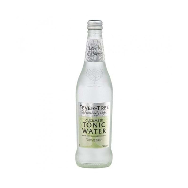 FEVER TREE Refreshingly Light Cucumber Tonic Water Bottle (500ml) - SINGLE Image