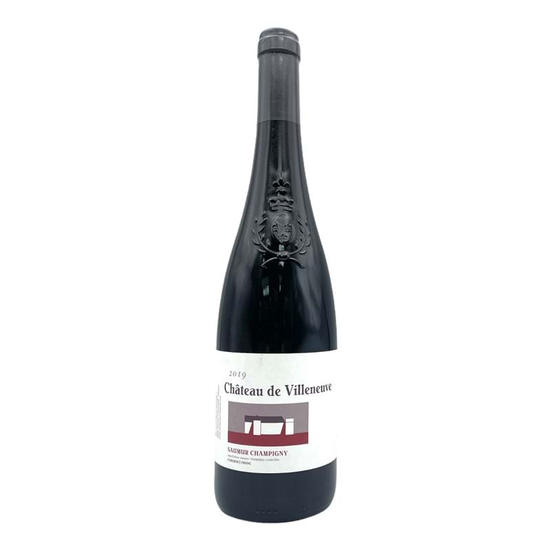 CHATEAU DE VILLENEUVE Saumur-Champigny (Cab. Franc) 2018/19 Bottle/nc BIO/ORG Image