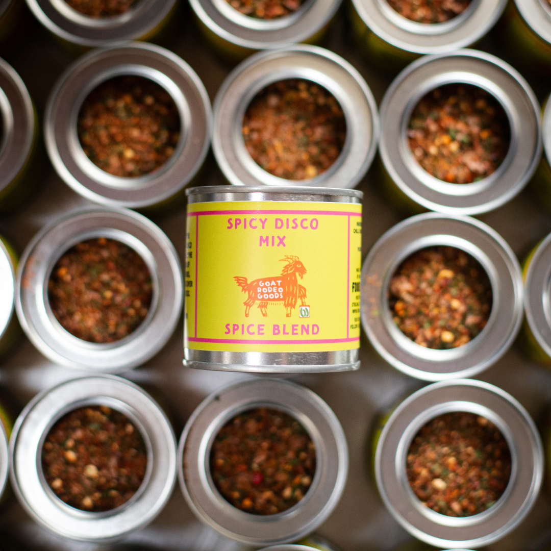 GOAT RODEO GOODS 'Spicy Disco Mix' Spice Blend Tin (60g) Image