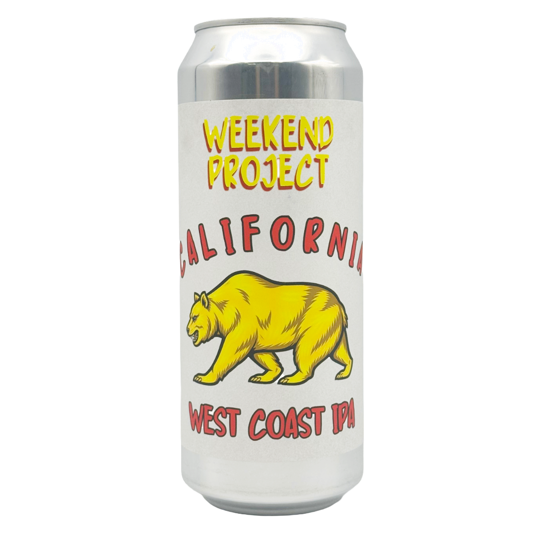 WEEKEND PROJECT 'California West Coast IPA' CAN (500ml) 6.5%abv VGN Image