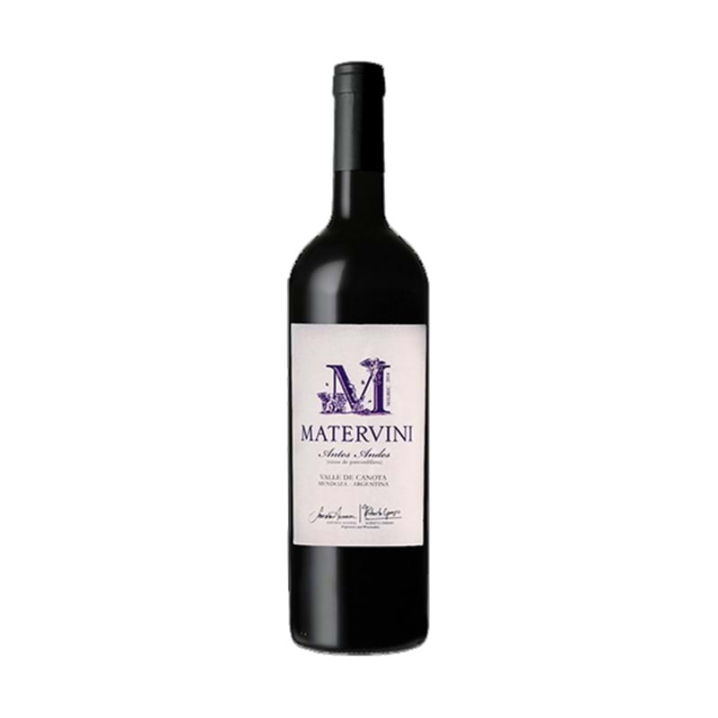 MATERVINI Antes Andes Malbec Viña Canota 2017 Bottle - VGN Image