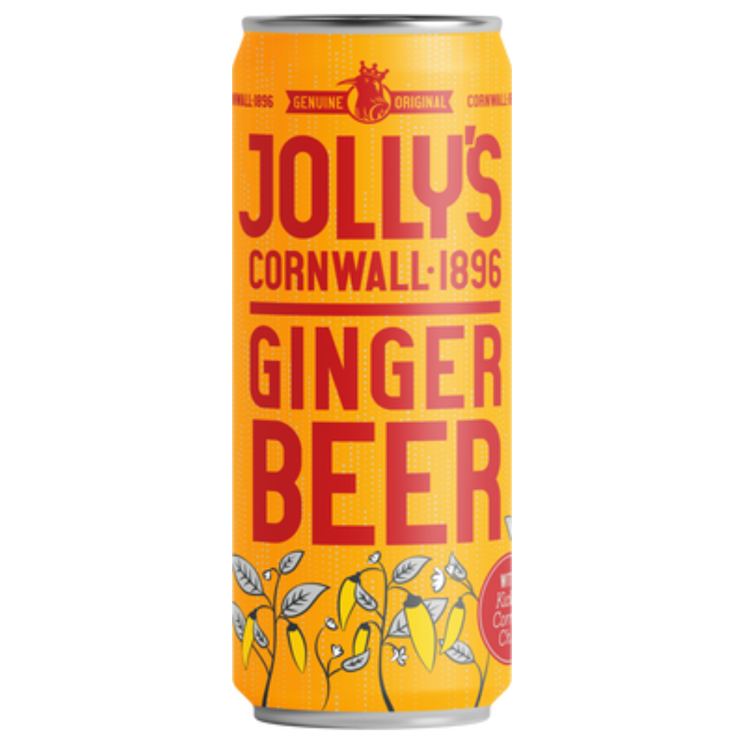 JOLLYs 'Genuine Original' Ginger Beer CAN (250ml) Image