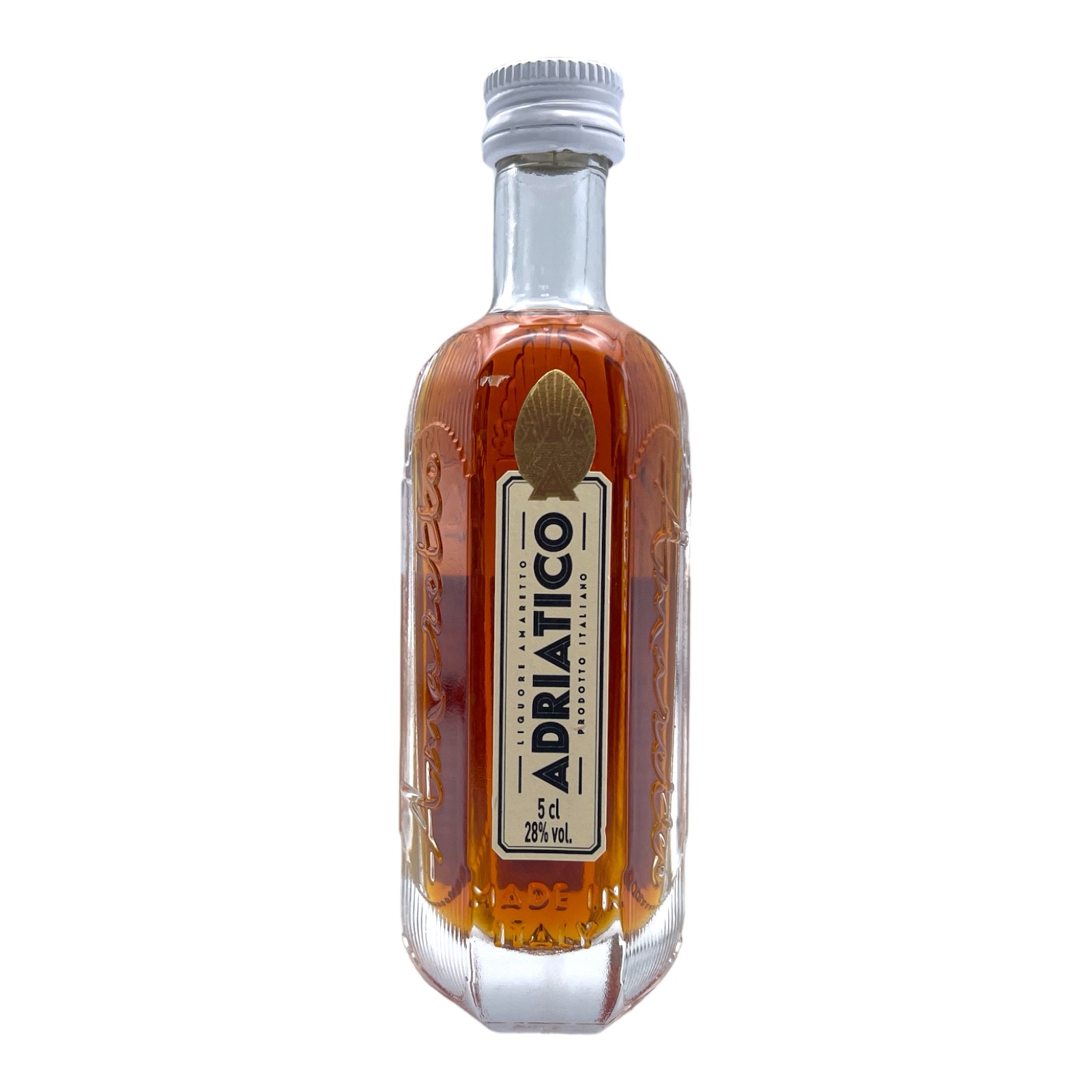 ADRIATICO AMARETTO Roasted Amaretto - Puglia, Italy Miniature (5cl) 28%abv VGN Image