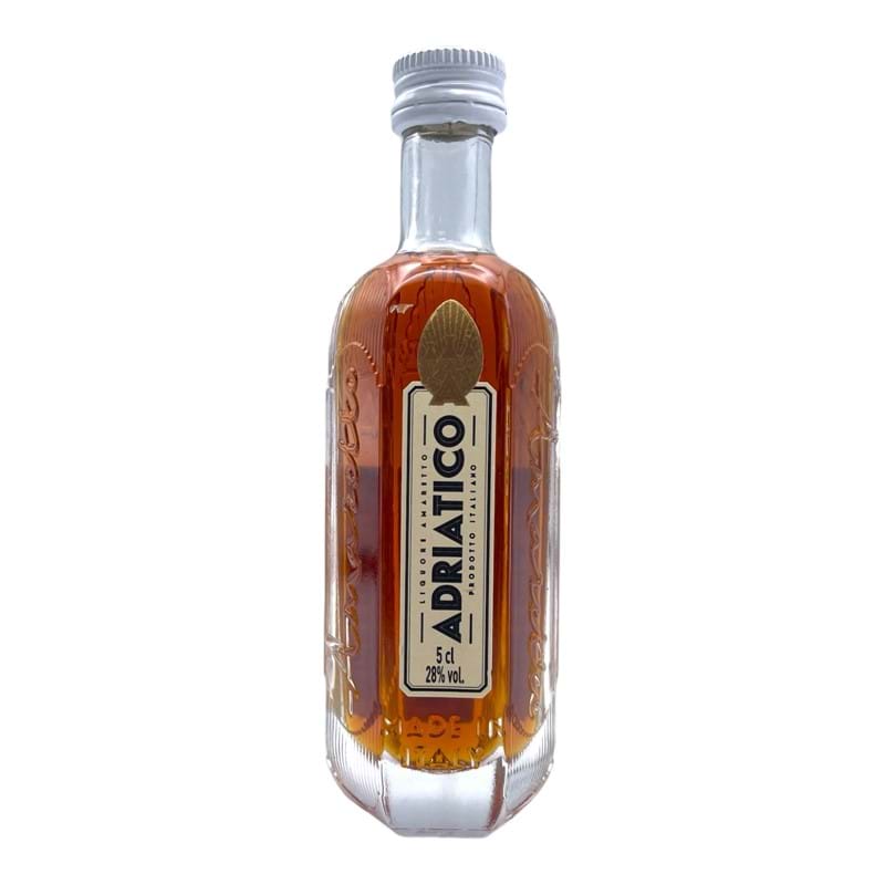 ADRIATICO AMARETTO Roasted Amaretto - Puglia, Italy Miniature (5cl) 28%abv VGN Image