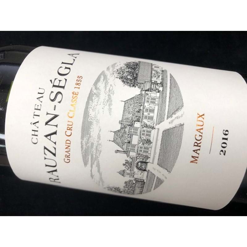 CHATEAU RAUZAN-SEGLA 2ieme Cru Classe Margaux 2016 Bottle/nc - NO DISCOUNT Image