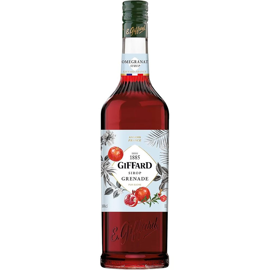 GIFFARD Sirop de Grenade (Pomegranate Syrup) - Angers, France Litre (100cl) Image