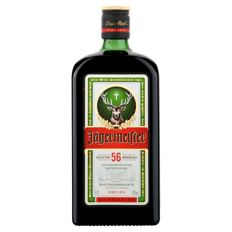 JAGERMEISTER Herbal German Liqueur Bottle (70cl) 35%abv Image