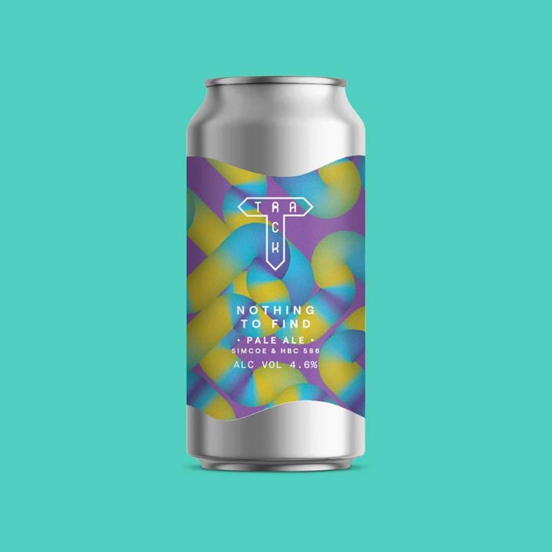 TRACK BREWING 'Nothing to Find' Pale Ale with Simcoe & HBC 586 CAN (440ml) 4.6%abv Image