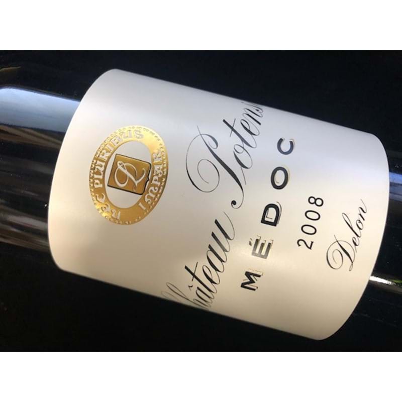 CHATEAU POTENSAC Cru Bourgeois Medoc 2008 Bottle Image