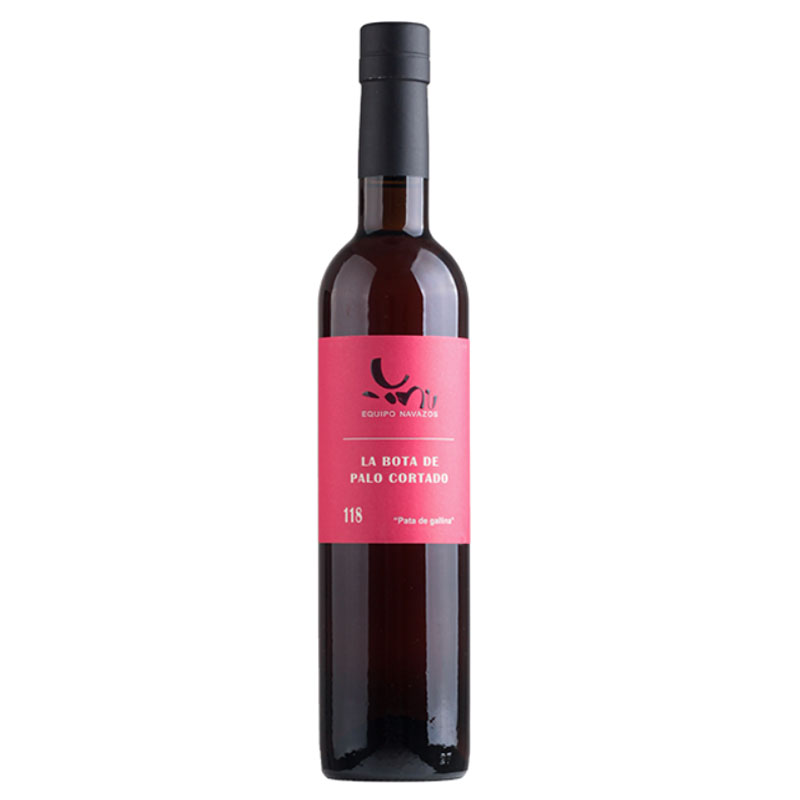 EQUIPO NAVAZOS La Bota No 118 Palo Cortado 'Pata de Gallina' Jerez HALF LITRE 20.5%abv Image