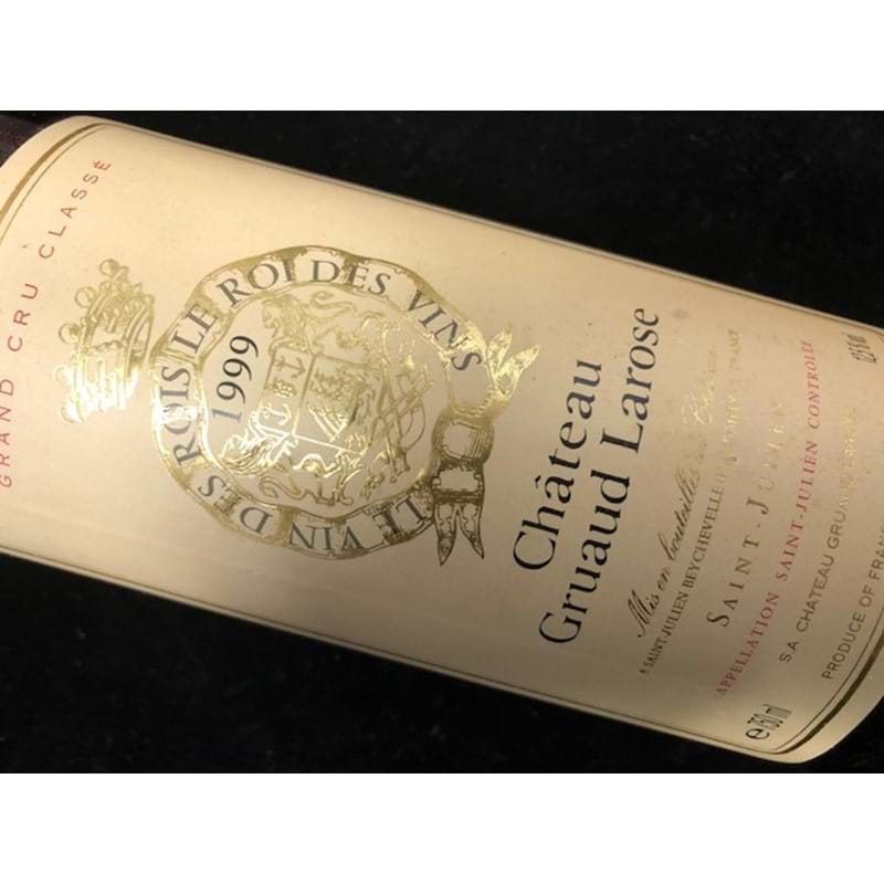 CHATEAU GRUAUD-LAROSE 2eme Cru Classe St-Julien 1999 Bottle/nc Image