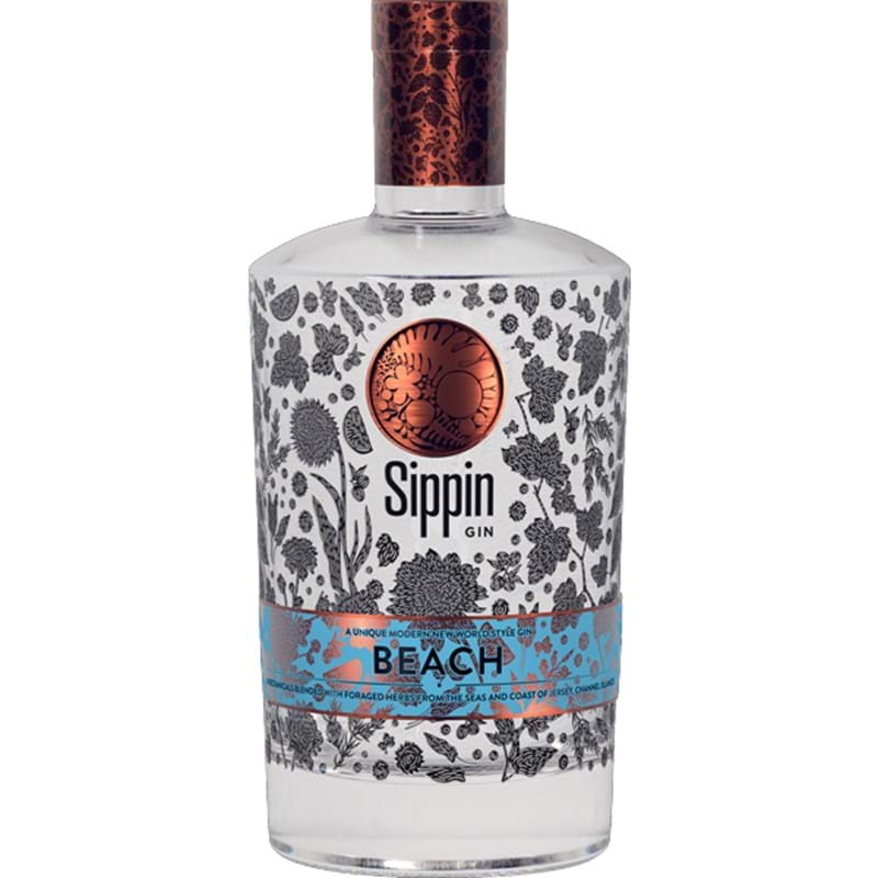 SIPPIN Beach Gin (Jersey) Bottle (70cl) 42%abv Image