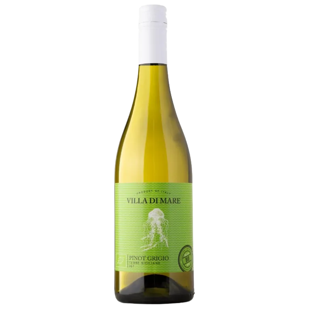 Villa di Mare Organic Pinot Grigio - Sicily 2024/25 Bottle ORG/VGN (los) Image