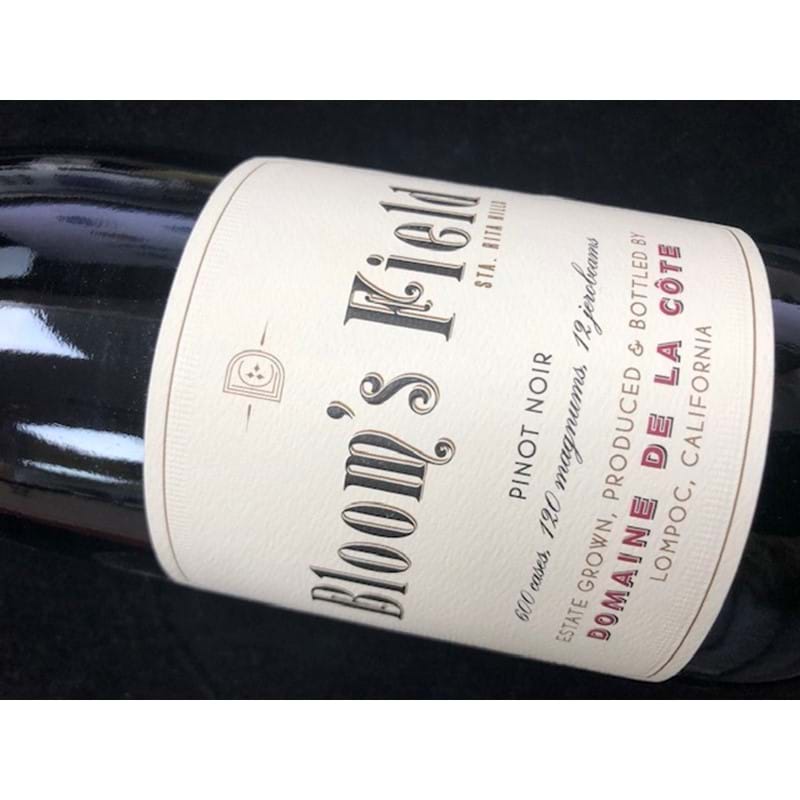 DOMAINE DE LA COTE Santa Rita Hills Pinot Noir, Blooms Field 2016 Bottle Image