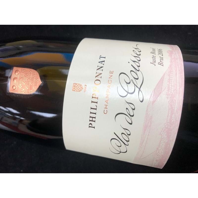 PHILIPPONNAT 'Clos des Goisses' Juste ROSE 2006 Bottle/cc - NO DISCOUNT Image