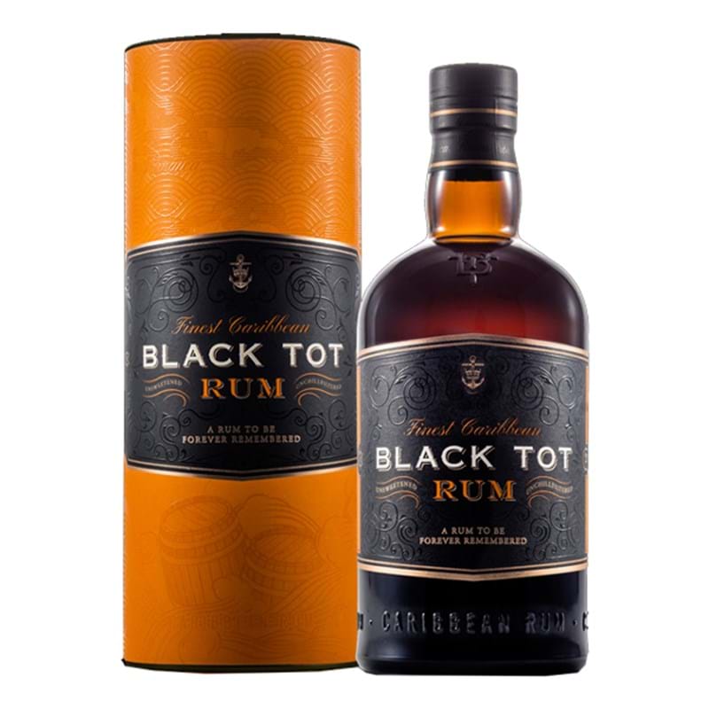 BLACK TOT Finest Caribbean Rum Bottle (70cl) 46.2%abv Image