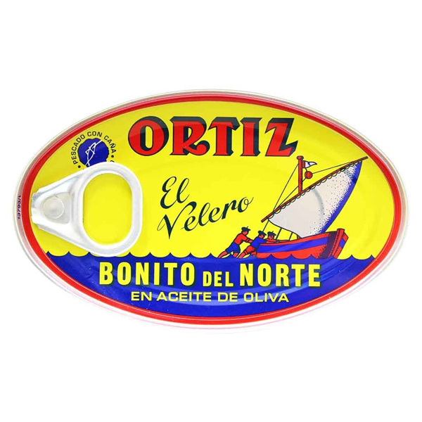 ORTIZ Bonito de Norte (White Tuna in Olive Oil) 112g Tin Image