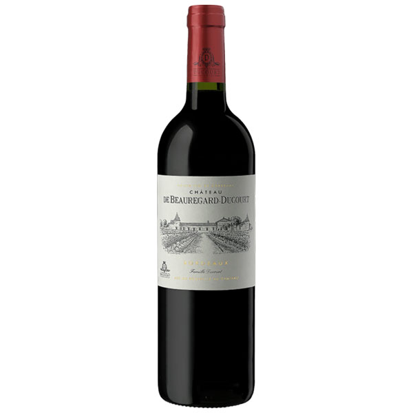 CHATEAU BEAUREGARD-DUCOURT Bordeaux Rouge 2018 Bottle/nc (Merlot/Cab) Image