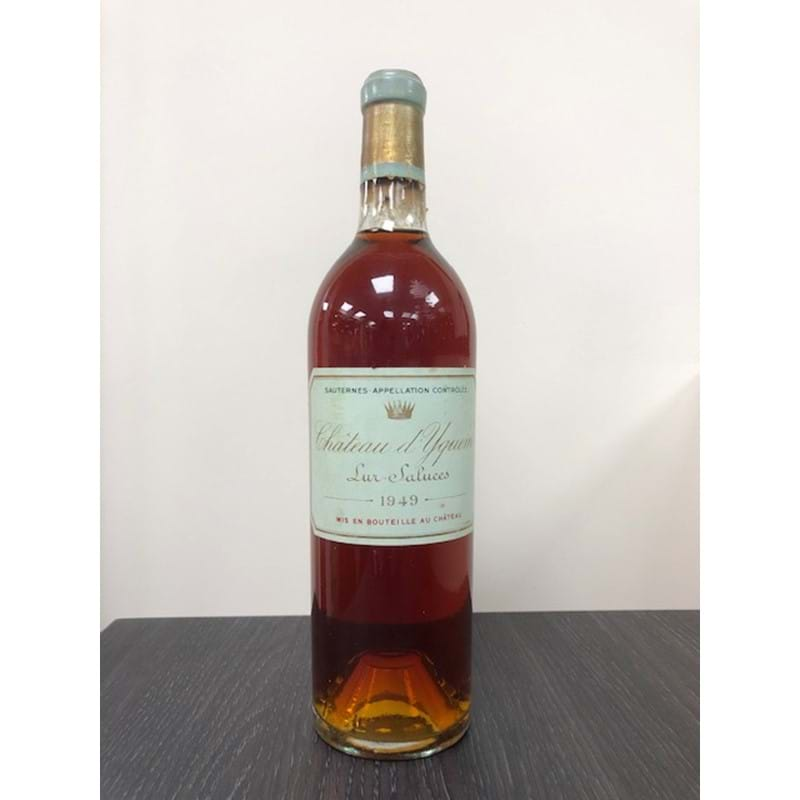 CHATEAU D'YQUEM Sauternes 1949 Bottle 01 (High Shoulder/No Wrapper) - NO DISCOUNT Image