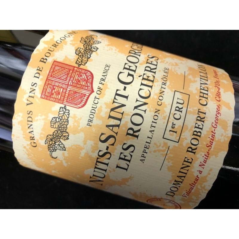 ROBERT CHEVILLON Nuits-St-Georges 'Les Roncieres' 2005 Bottle Image