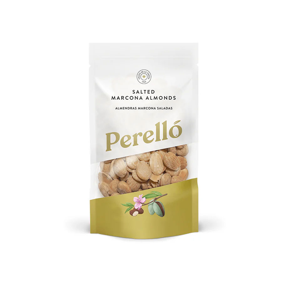 PERELLO Salted Marcona Almonds 150g Bag Image