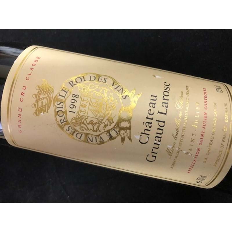 CHATEAU GRUAUD-LAROSE 2eme Cru Classe Saint-Julien 1998 Bottle(ck) Image