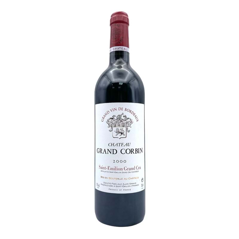 CHATEAU GRAND-CORBIN Grand Cru Saint-Emilion 2000 Bottle Image