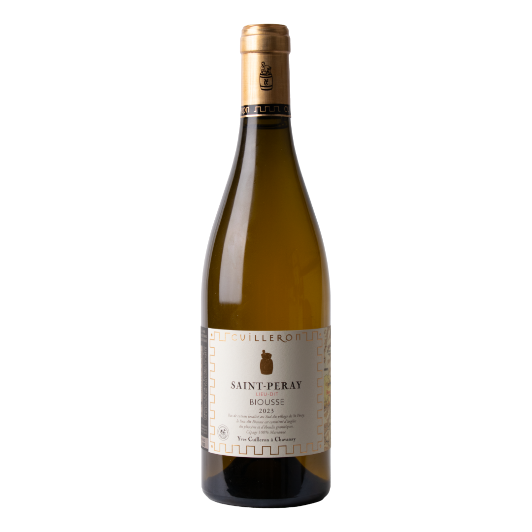 YVES CUILLERON Saint-Peray Marsanne 'Lieu-Dit Biousse' 2022/23 Bottle Image