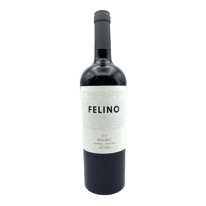 VINA COBOS Malbec, Felino by Paul Hobbs 2018/19/20 Bottle VEG/VGN 14.5%abv Image