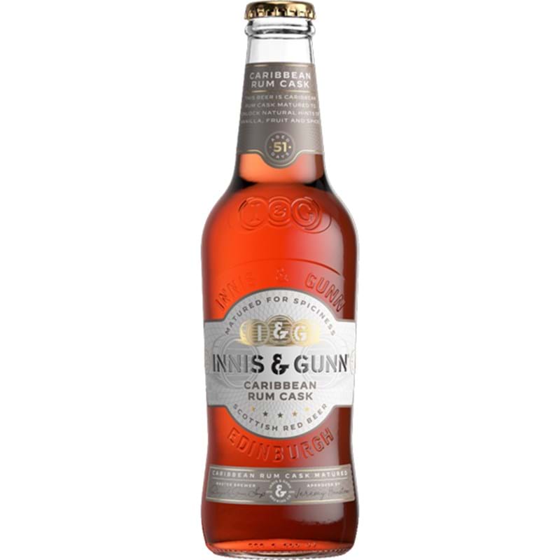INNIS & GUNN Caribbean Rum Cask Beer 330ml Bottle 6.8%abv - SINGLE Image