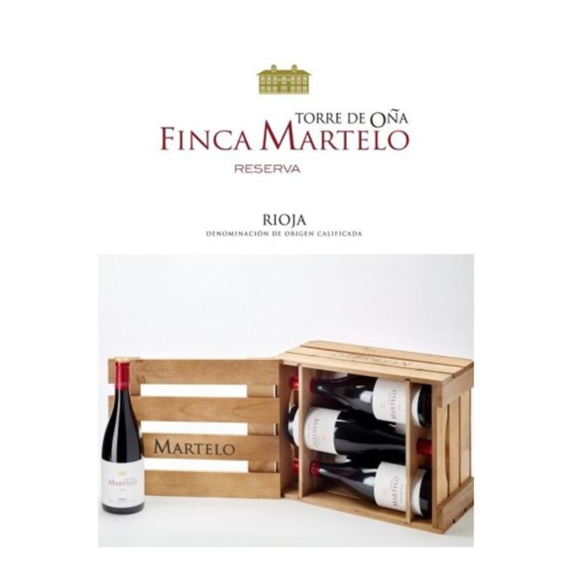TORRE DE ONA Rioja Reserva, Martelo 2015 CASE x 6 Bottles PRE RELEASE Image