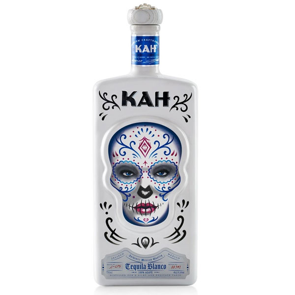 KAH 'Dia de los Muertos' (Day of the Dead) Tequila Blanco Bottle (70cl) 40%abv Image