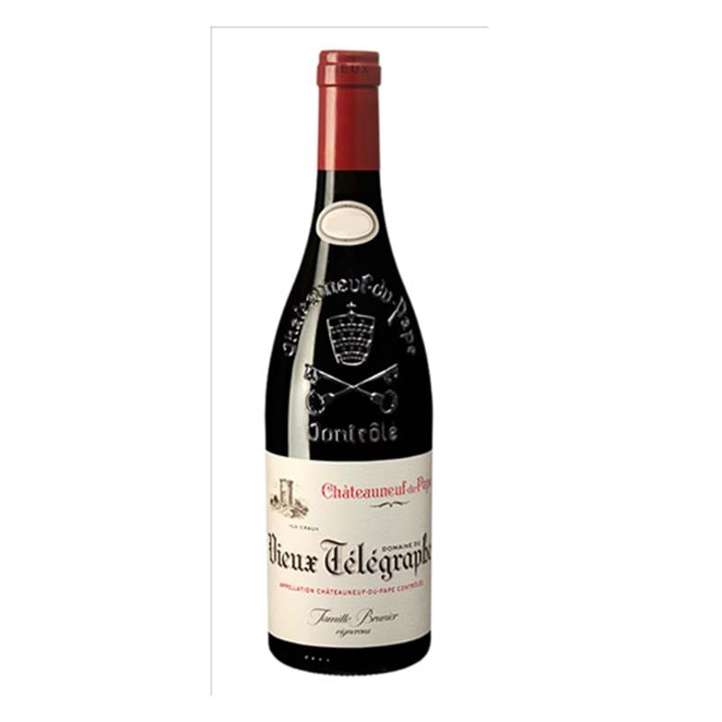DOMAINE DU VIEUX TELEGRAPHE Chateauneuf du-Pape, La Crau (Red) 2015 Bottle Image