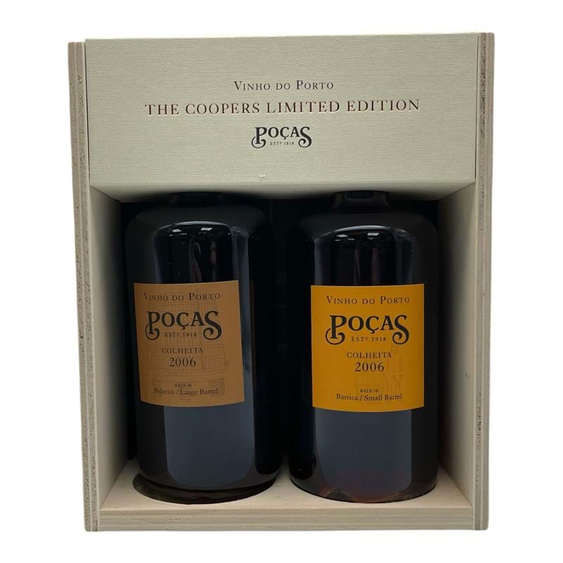 POCAS Coopers Edition, 2 x 50cl Colheita 2006 Image