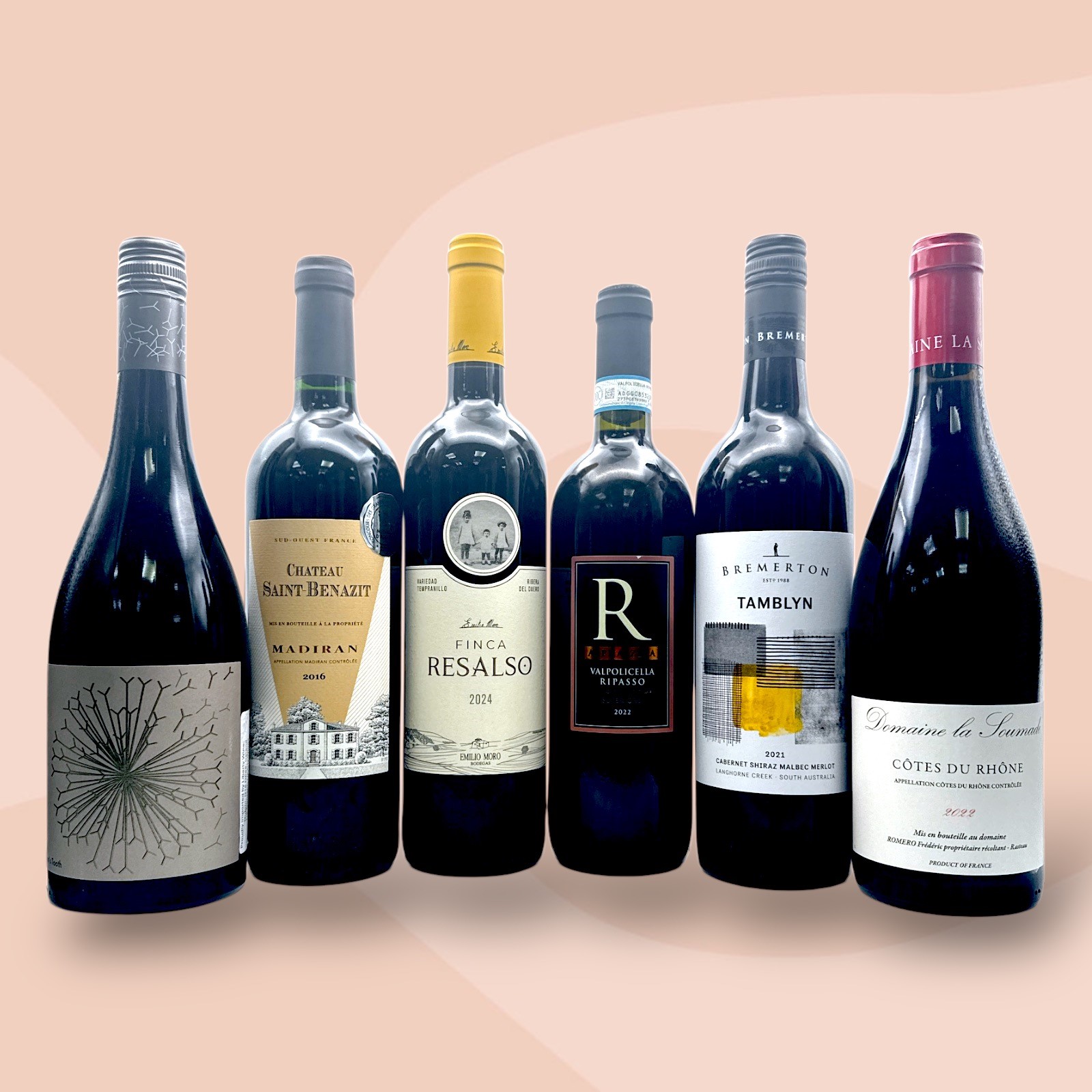 6 BIGGER-STYLE RED WINES No.04 CARTON x 6 Bottles Image