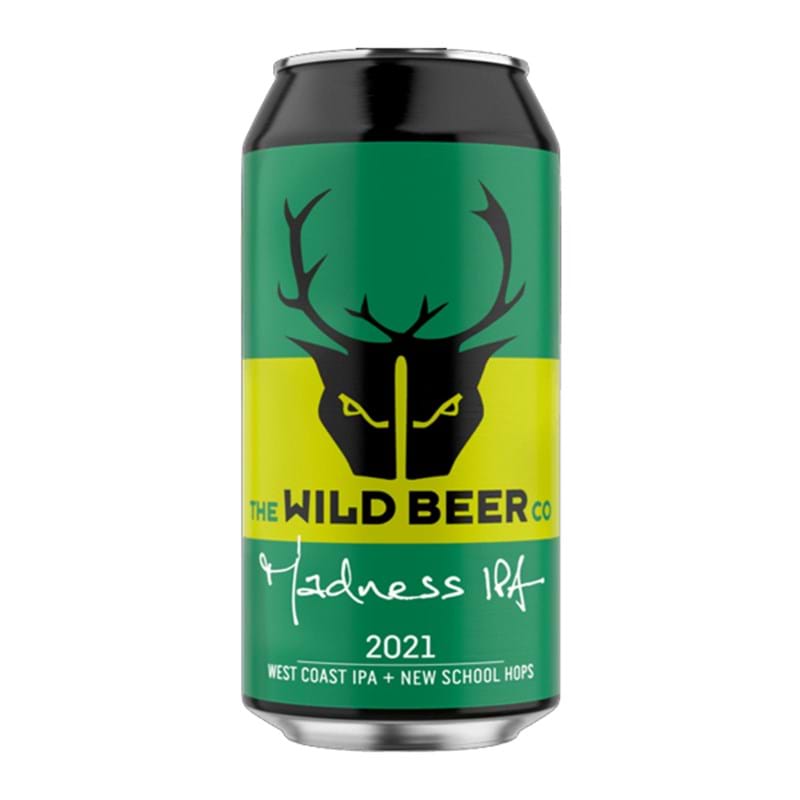 WILD BEER CO Madness, American IPA 440ml CAN 6.8%abv VGN (BBE25/06) (frtc) Image