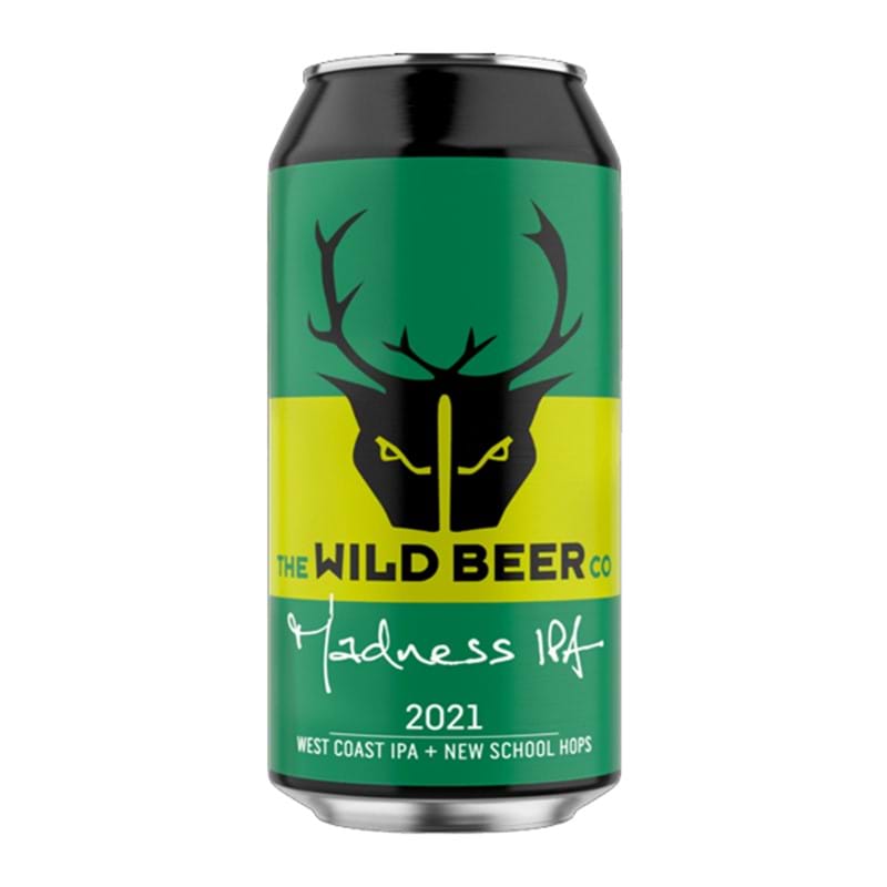 WILD BEER CO Madness, American IPA 440ml CAN 6.8%abv - VGN (los) BBE 25.06 Image
