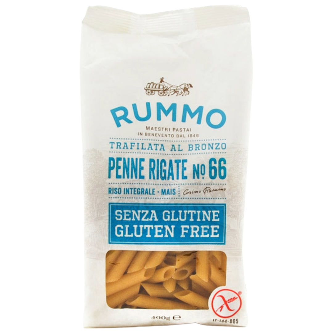 RUMMO 'Maestri Pastai' Gluten-Free Penne Rigate No.66 Bag (400g) EACH GF Image