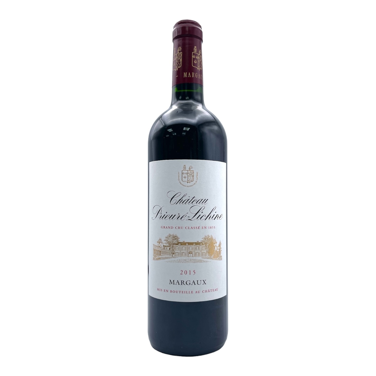 CHATEAU PRIEURE-LICHINE 4eme Grand Cru Classe Margaux 2015 Bottle Image