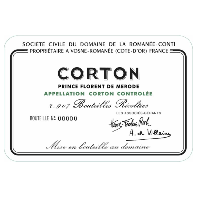 DOMAINE DE LA ROMANEE-CONTI Corton Grand Cru 2019 Bottle Image