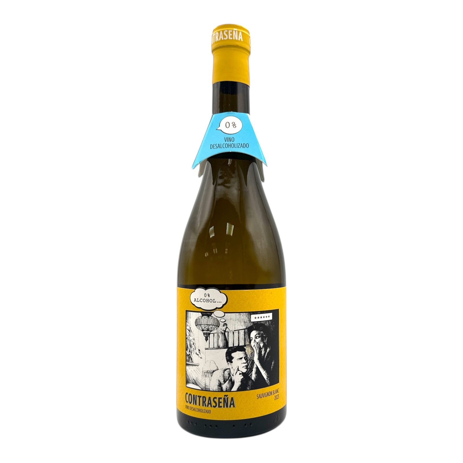 BODEGAS LURZON Alcohol-Free Sauvignon Blanc 'Contrasena' - Jumilla 2023/24 Bottle 0%abv (los) Image